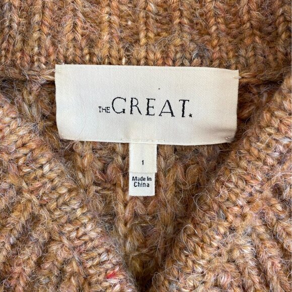 The GREAT. Long Cable Cardigan - Picture 10 of 14